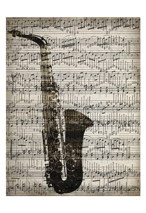 Framed Music Sheets 2 Print