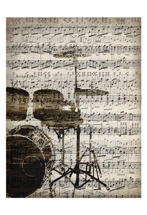 Framed Music Sheets 4 Print