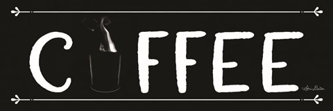 Framed Coffee Banner Print