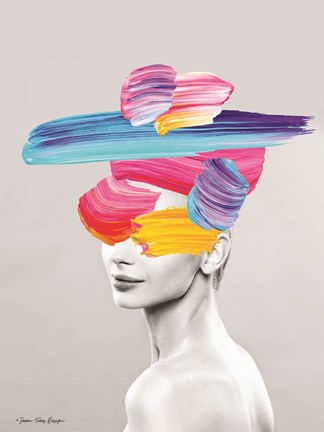 Framed Beauty in Colors Print