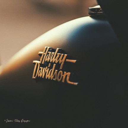 Framed Harley I Print