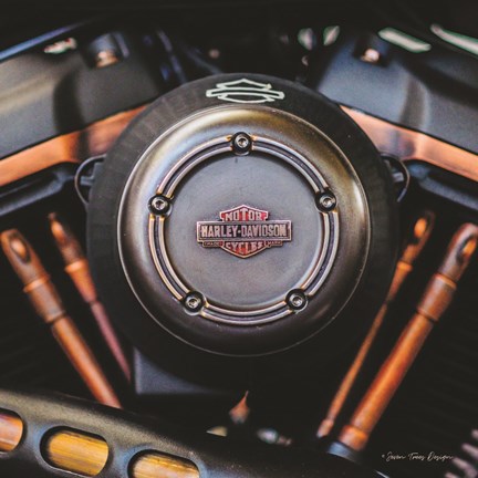 Framed Harley II Print