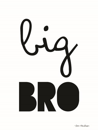Framed Big Bro Print
