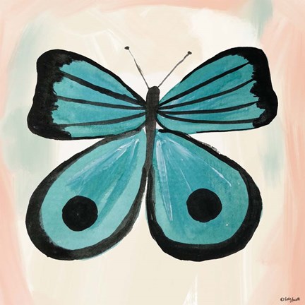 Framed Butterfly III Print