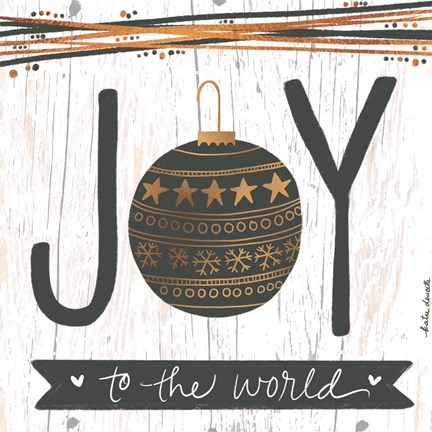 Framed Joy to the World Print