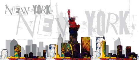 Framed New York VI Print