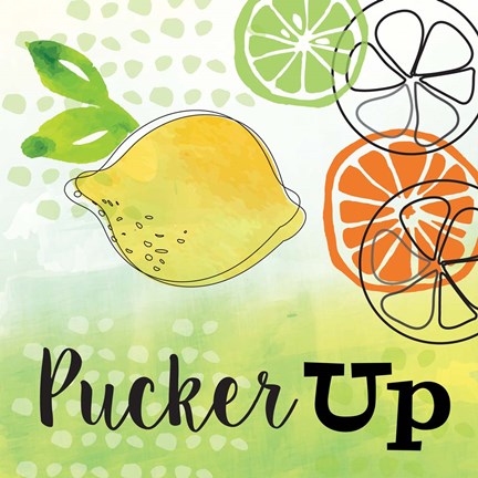 Framed Pucker Up Print