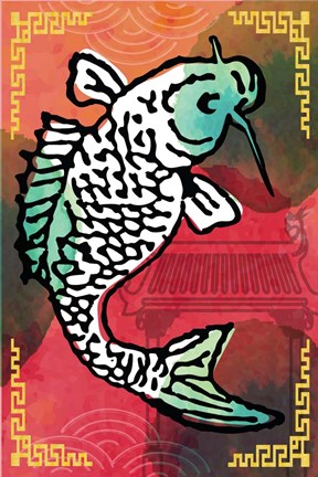 Framed Chinatown II Print