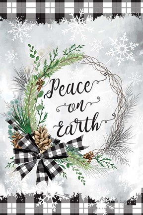 Framed Peace on Earth Print