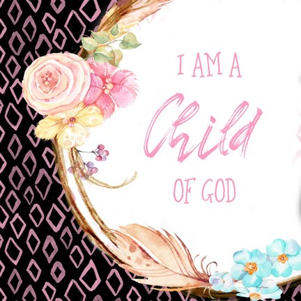 Framed Child of God Print