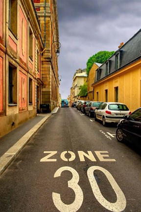 Framed Zone 30 Print