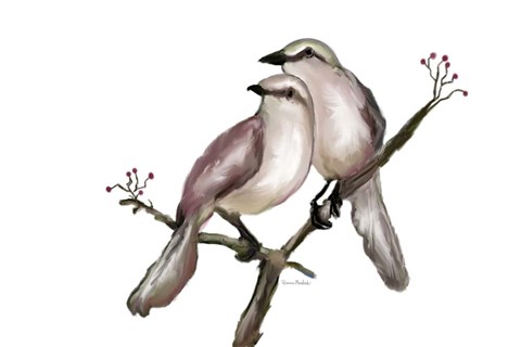 Framed Bird VI Print