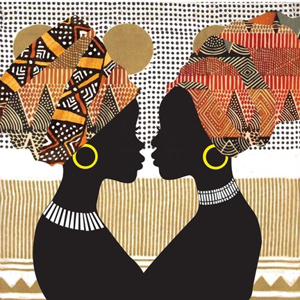 Framed African Women Print
