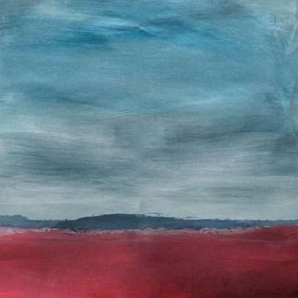 Framed Cranberry Landscape Print