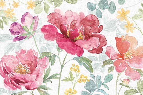 Framed Springtime Bloom I Print