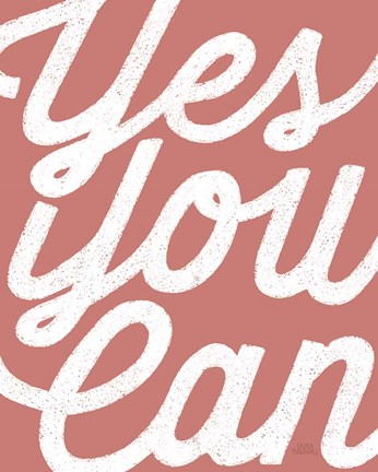 Framed Positivity V Print