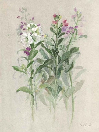 Framed Sprigs of June I Print