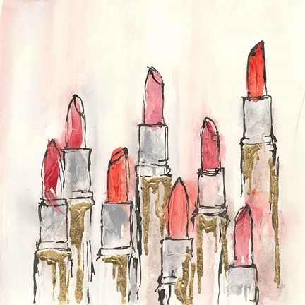 Framed Fashion First IV Print