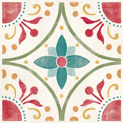 Framed Boho Field VII Print