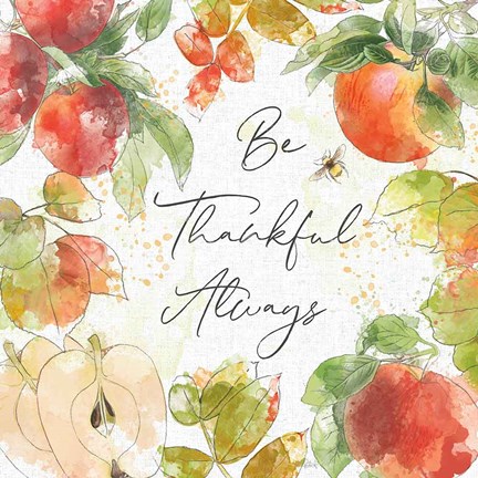 Framed Orchard Harvest II Print