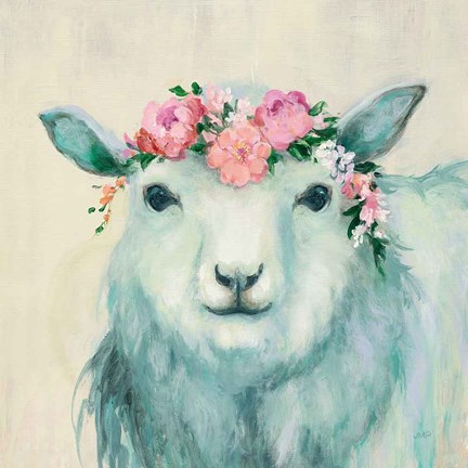 Framed Festival Girl V Print