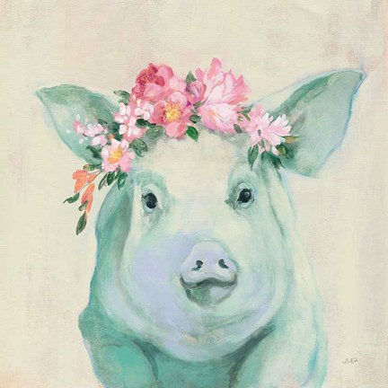 Framed Festival Girl IV Print