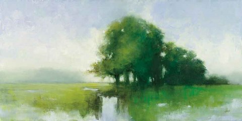 Framed River Romance Print