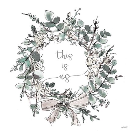 Framed Modern Farmhouse VII on White Print