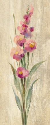 Framed Farm Flower I Print