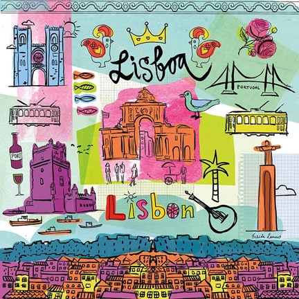 Framed Global Travel VIII Print