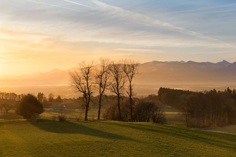 Framed Soothing Light Print