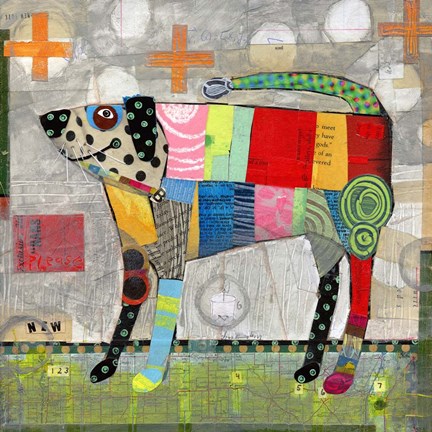 Framed Coat of Many Colors Print