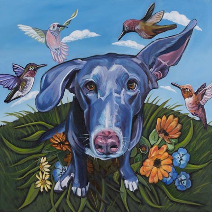 Framed Babs n&#39; Birds Print