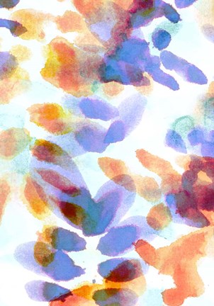 Framed Bloom Indigo Print