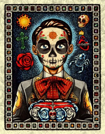 Framed Muerto Print