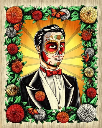 Framed Muerto Groom Print