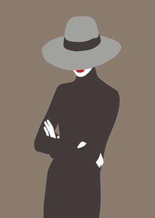 Framed Lady No. 4 Print