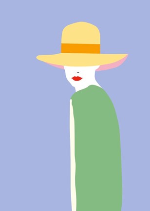 Framed Lady No. 6 Print