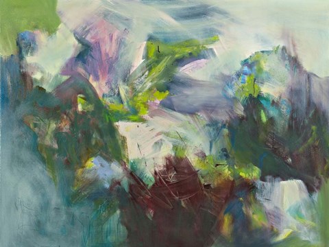 Framed En Verde Print