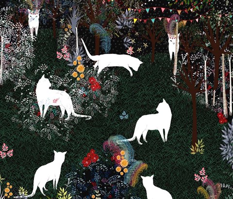 Framed Cat Heaven Print