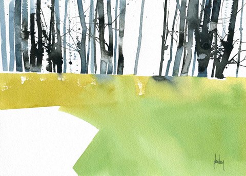 Framed Barcode Wood Print