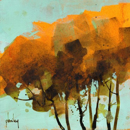 Framed Seven Trees Print