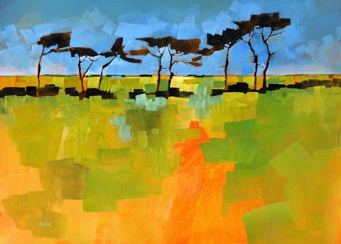 Framed Suffolk Scots Print