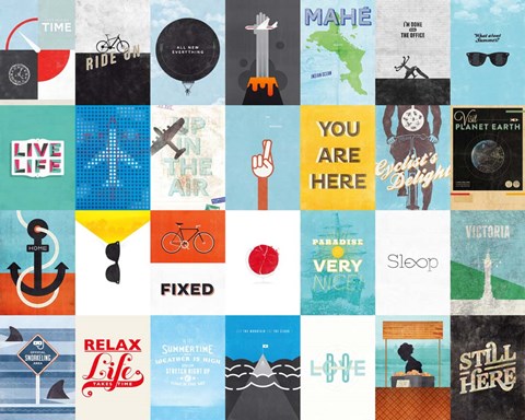 Framed Leisure Travel Vacation Print