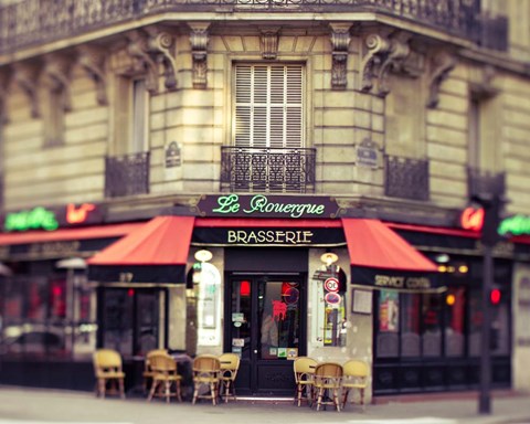 Framed Paris La Rouerge Print