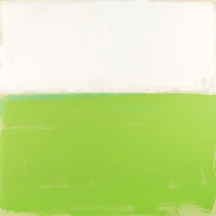 Framed Fresh Green Print