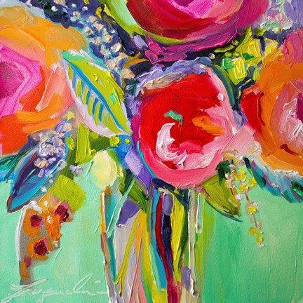 Framed Ode to Summer 1 Print