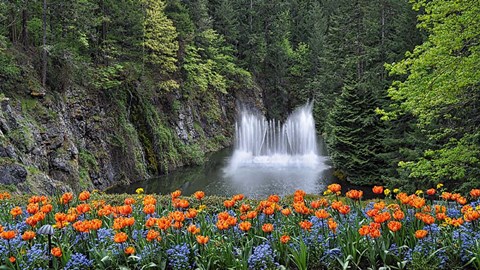 Framed Water Music Print