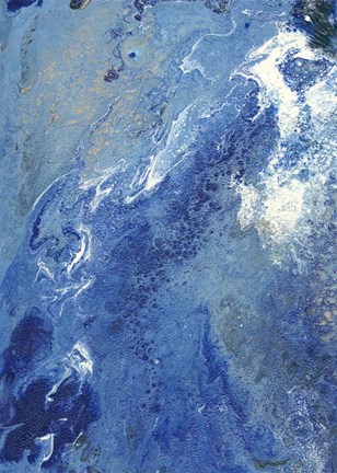 Framed Blue Hawaii I Print