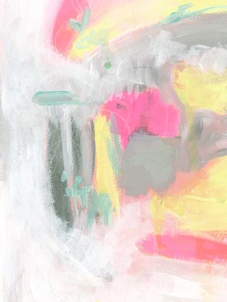 Framed Pink Limonade I Print